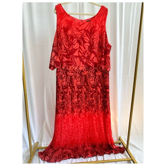 Gabby Skye Women’s Plus 24W Ombré Maxi Dress - Picture 3 of 9